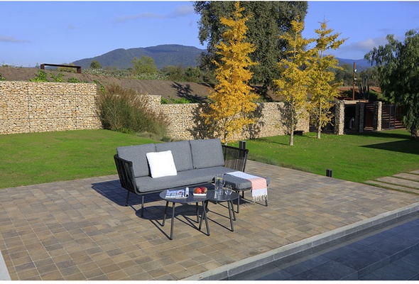 Conjunto sofa jardin Palermo